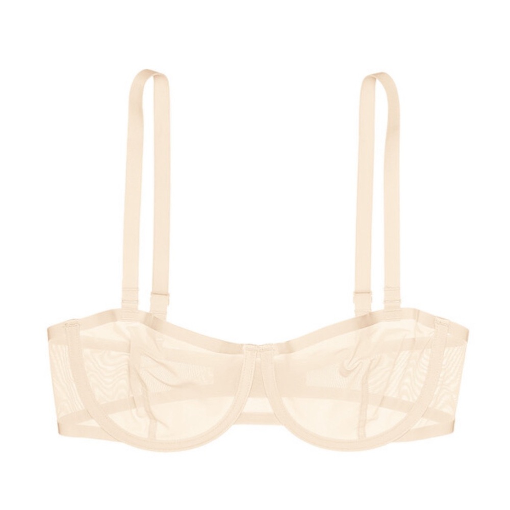 CUUP The Balconette Mesh Bra Sz 36F *NWOT*